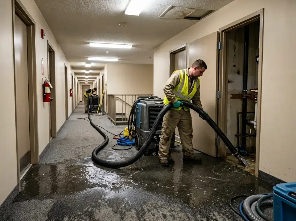 multi-unit-apartment-hallway-f-005 — frequently asked questions, Emergency Burst Pipe Water Extraction & Removal in Winona,…